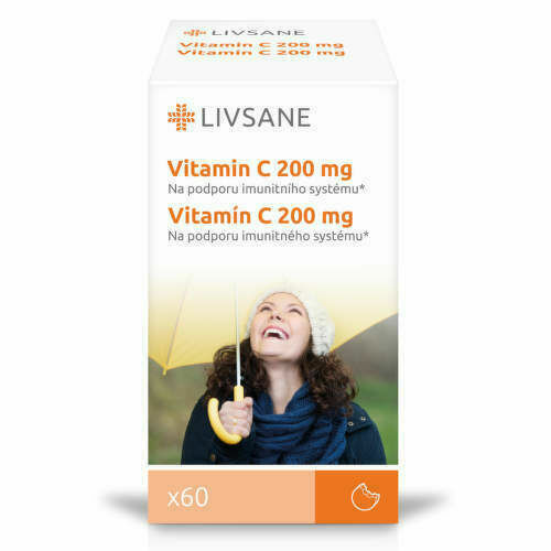 LIVSANE Vitamin C 200mg tablety 60ks porovnat ceny
