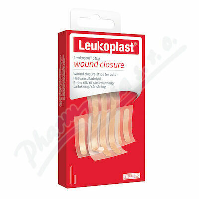 Leukoplast Leukosan Strip náplast.stehy 2vel. 9ks porovnat ceny