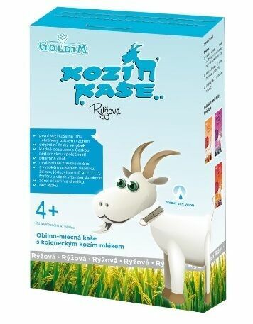 Goldim Kozí kaše Rýžová 225g porovnat ceny