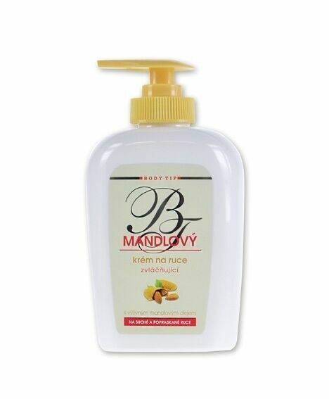 Body Tip Krém na ruce s mandlovým olejem 300ml porovnat ceny
