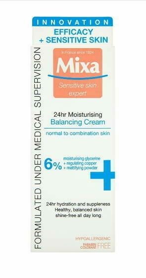 Mixa 24h lehký vyvažující hydratační krém 50ml porovnat ceny