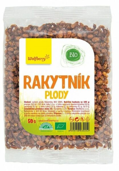 Wolfberry Rakytník plod BIO 50g porovnat ceny