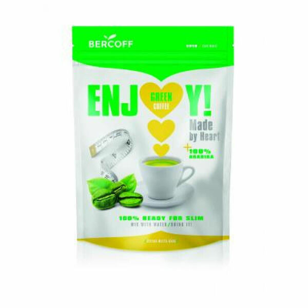 BERCOFF Enjoy! zelená káva 250 g porovnat ceny