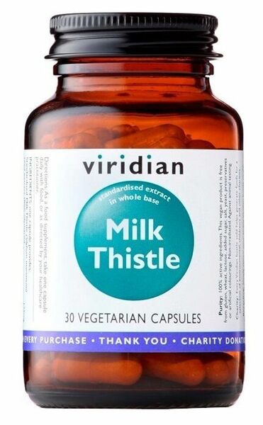 Viridian Milk Thistle 30 kapslí porovnat ceny