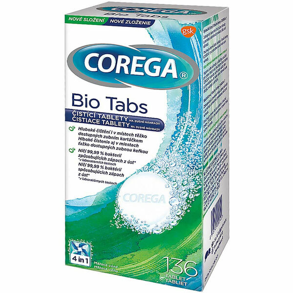 COREGA Tabs BIO Formel 136 ks porovnat ceny