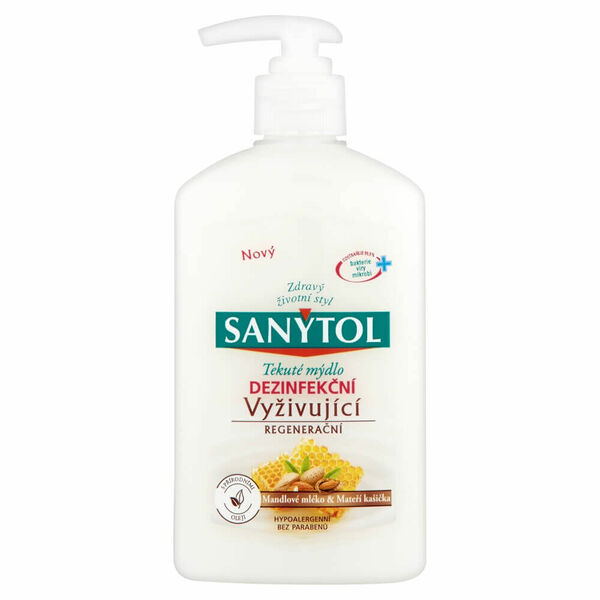 SANYTOL Dezinfekční mýdlo vyživující 250ml porovnat ceny