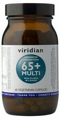 Viridian 65+ Multi 60 kapslí porovnat ceny