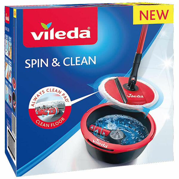 VILEDA Spin & Clean mop porovnat ceny