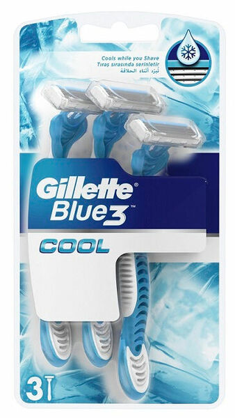 Gillette Blue3 Cool jednorázové holítka 3ks porovnat ceny