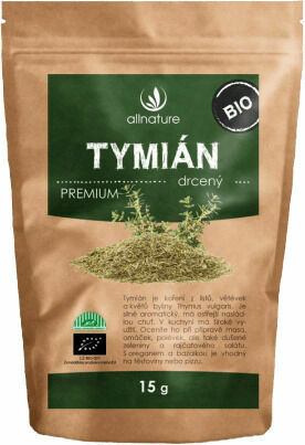Allnature Tymián drcený BIO 15g porovnat ceny