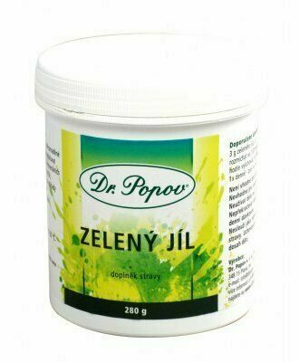 Dr.Popov Zelený jíl 280g porovnat ceny