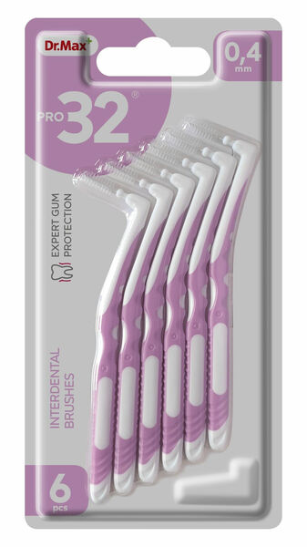 Dr.Max PRO32 Mezizubní kartáček 0,4 mm 6 ks porovnat ceny