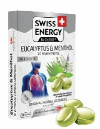 Swiss Energy Bylinné pastilky 20 Bylin + Eukalyptus a Mentol 12ks porovnat ceny