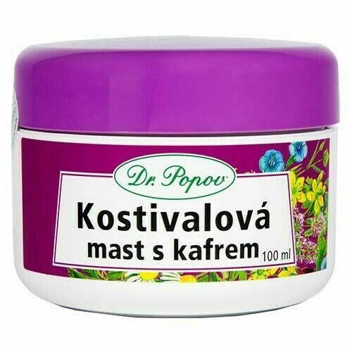 Dr.Popov Kostivalová mast s kafrem 100ml porovnat ceny