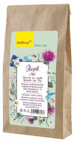 Wolfberry Řepík nať bylinný čaj 50g porovnat ceny