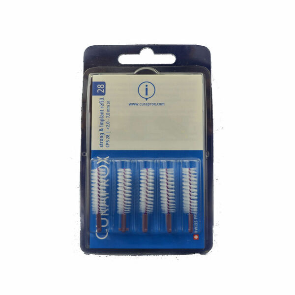 CURAPROX Strong&Implant Refill CPS28  2mm - 7mm 5ks - náhrada porovnat ceny