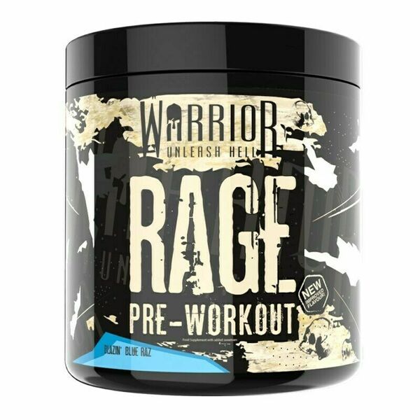Warrior RAGE Pre-Workout blazin blue raspberry 392g porovnat ceny