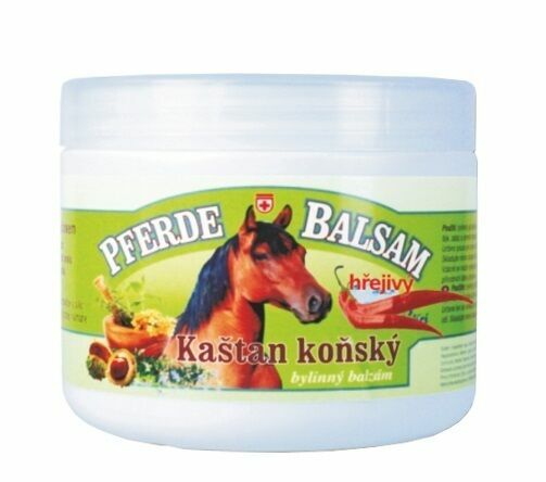 Vivaco Bylinný balsam s kaštanem koňským, hřejivý - 500ml porovnat ceny