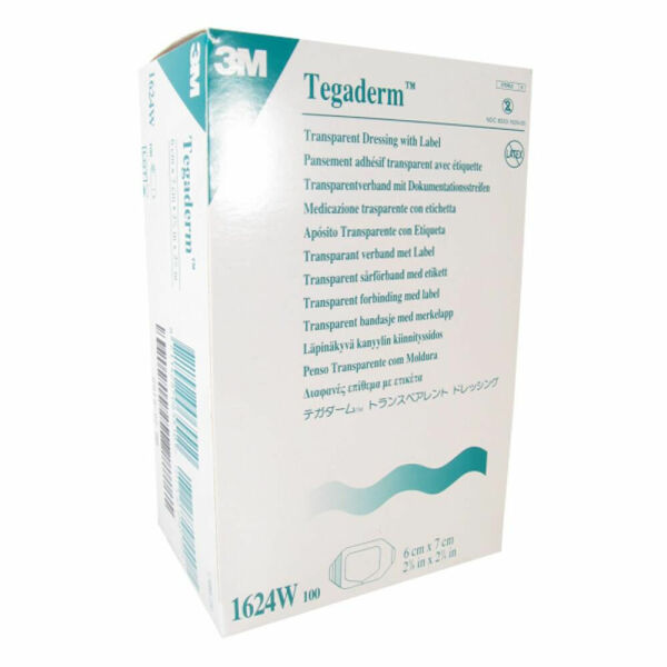 3M Tegaderm transparentní převazová fólie 6cmx7cm 100ks porovnat ceny