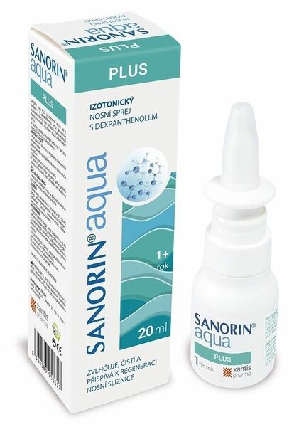 Sanorin Aqua Plus sprej 20ml porovnat ceny