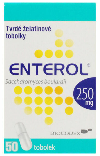 Enterol 250mg 50 tvrdých perorálních tobolek porovnat ceny