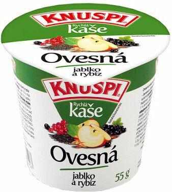 KNUSPI Rychlá kaše Ovesná, jablko a rybíz 55g porovnat ceny