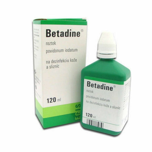 BETADINE LIQ 1X120ML porovnat ceny