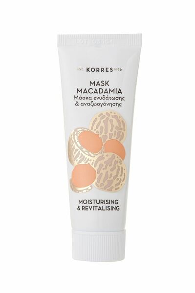 Korres Beauty shots Hydratační a revitalizační pleťová maska s olejem z makadamských ořechů 18ml porovnat ceny