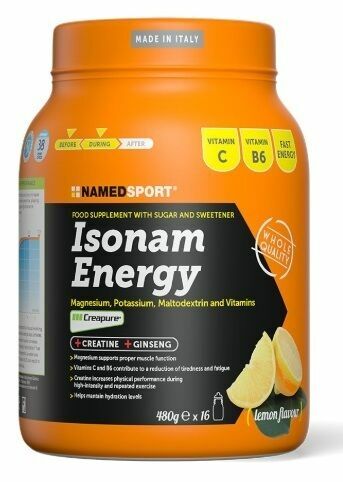 NAMEDSPORT Isonam Energy, 480 g, Citron porovnat ceny