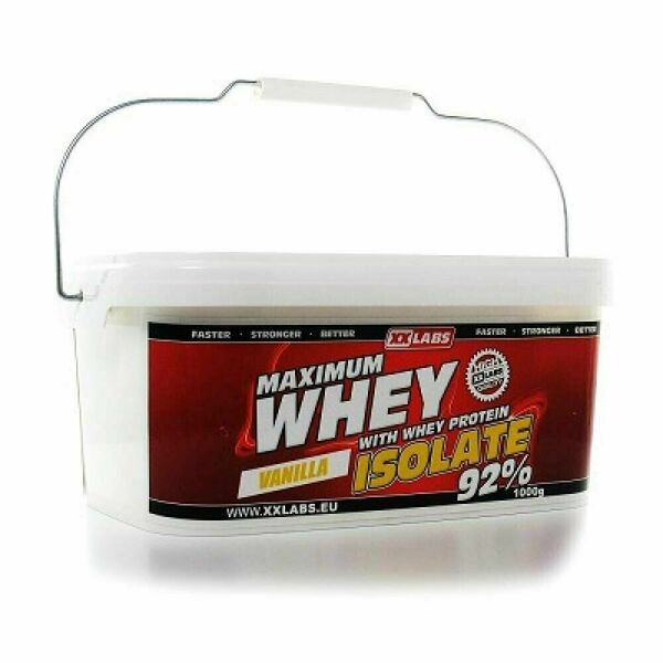 XXLABS Maximum Whey Protein Isolate vanilkový 1000 g porovnat ceny