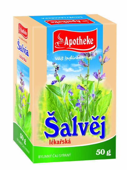 Apotheke Šalvěj lékařská - nať sypaný čaj 50g porovnat ceny