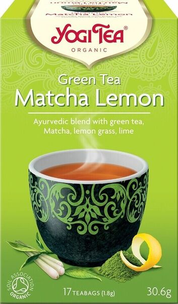 Yogi Tea Bio Zelený čaj Matcha Citrón 17x1,8g porovnat ceny