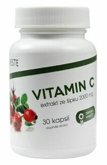 Vieste Vitamin C ze šípku 2000mg 30 kapsli porovnat ceny