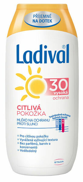 LADIVAL Mléko pro citlivou pokožku SPF30 200ml porovnat ceny