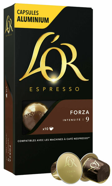 L'Or Espresso Forza 9 pro Nespresso®* kávovary - 10 ks porovnat ceny