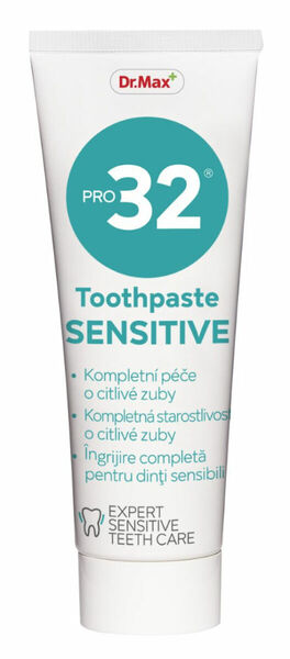 Dr.Max PRO32 Sensitive zubní pasta 75 ml porovnat ceny