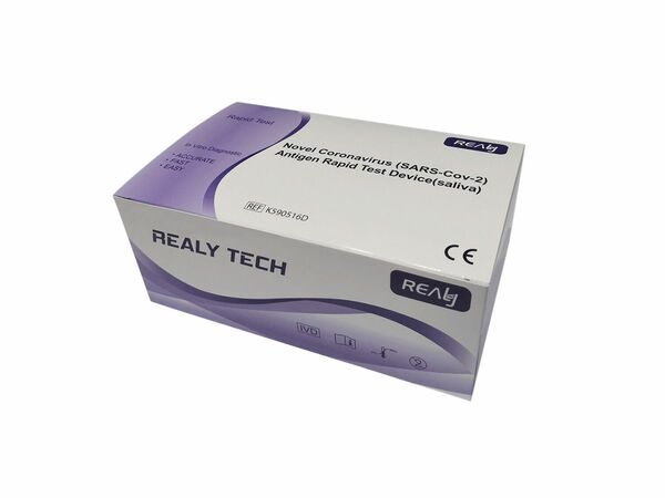 Realy Tech  RealyTech Antigenní test ze slin COVID-19 5ks porovnat ceny