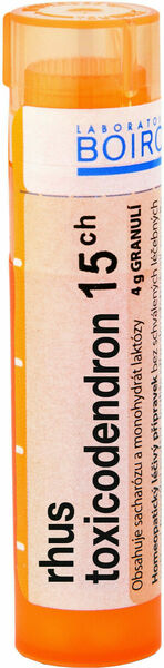 Boiron  Rhus Toxicodendron CH15 granule 4g porovnat ceny