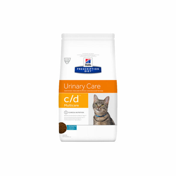 Hill's Prescription Diet™ c/d™ Multicare Feline Ocean Fish granule 1,5 kg porovnat ceny