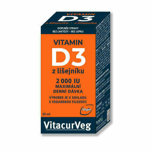 Pharmalife Vitamin D3 z lišejníku 2000 IU 30ml porovnat ceny