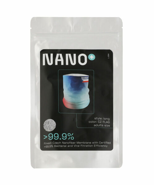 NANO+ CZFlag Nákrčník s vyměnitelnou nanomembránou 1 ks porovnat ceny