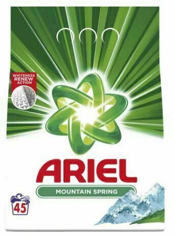 Ariel Mountain Spring Prací prášek 45 pracích dávek porovnat ceny