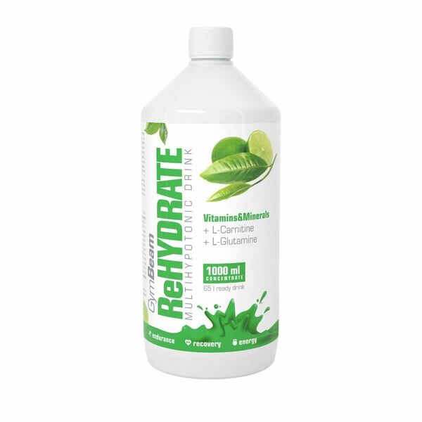 GymBeam ReHydrate green tea lime 1000ml porovnat ceny