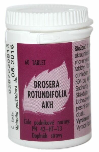 AKH Drosera Rotundifolia 60 tablet porovnat ceny