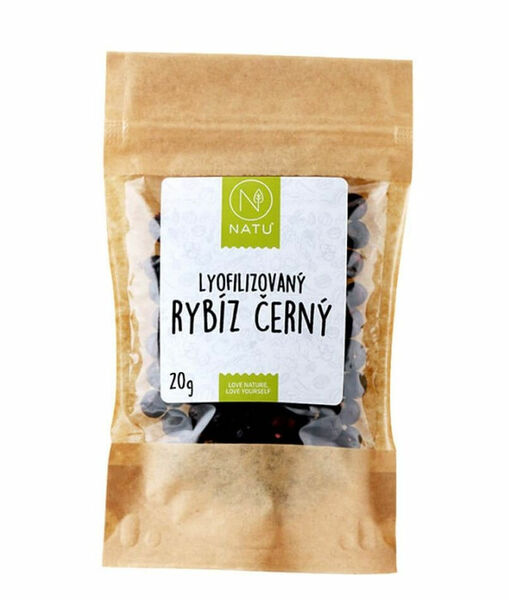 NATU Lyofilizovaný černý rybíz 20 g porovnat ceny