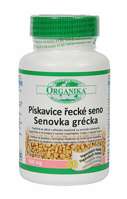 Organika Pískavice řecké seno 500mg 60 kapslí porovnat ceny