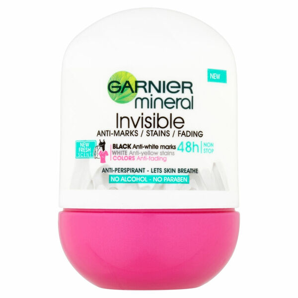 GARNIER Mineral Invisible Fresh Roll-on 50 ml porovnat ceny