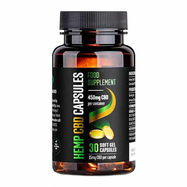 Reakiro CBD Gelové kapsle 450mg, 30ks porovnat ceny