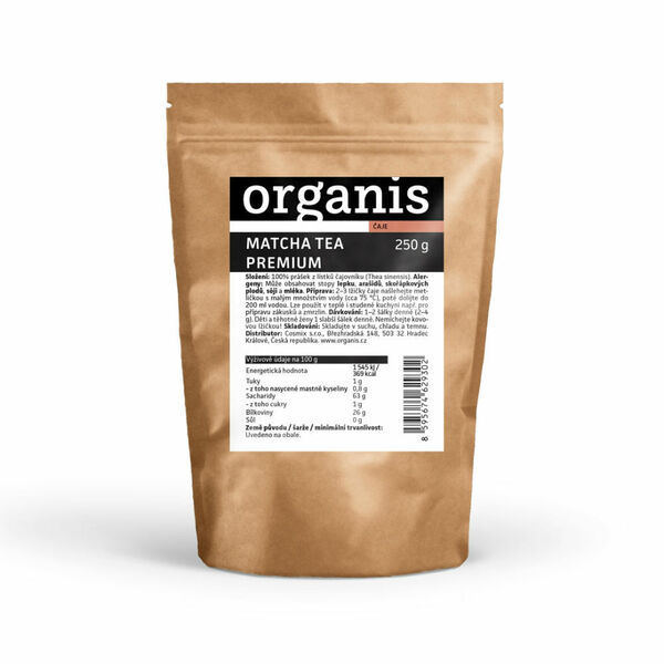 ORGANIS Matcha Tea Premium 250 g porovnat ceny