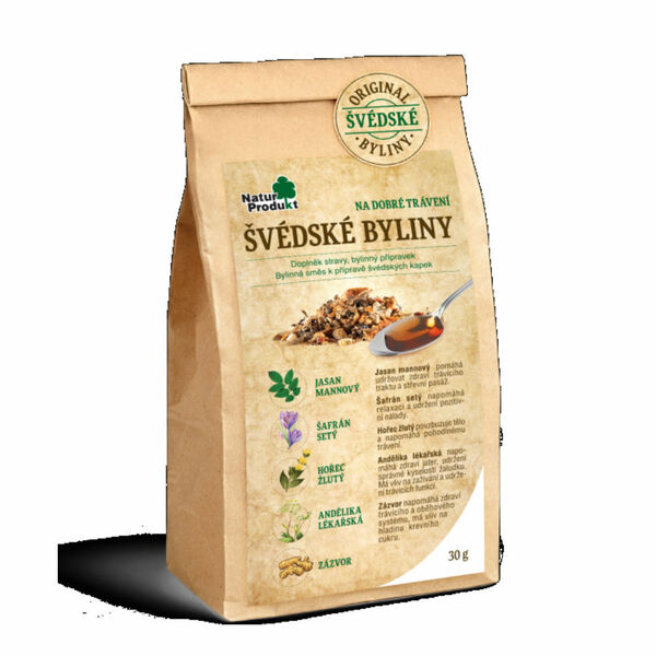 NATURPRODUKT Švédské byliny 30 g porovnat ceny